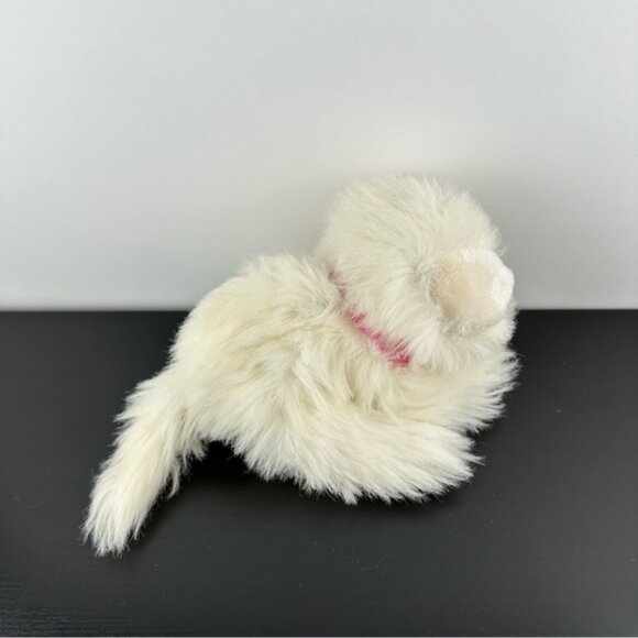 Tyco Kitty Kitty Kittens Purring Snowball White Cat Plh Stuffed Animal 1996 - Picture 4 of 7
